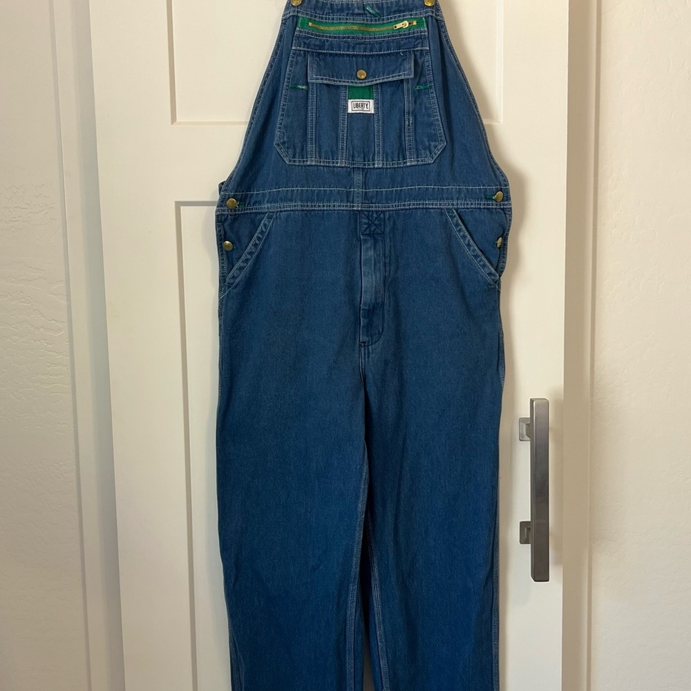 Liberty Blue Overalls with Classic Style